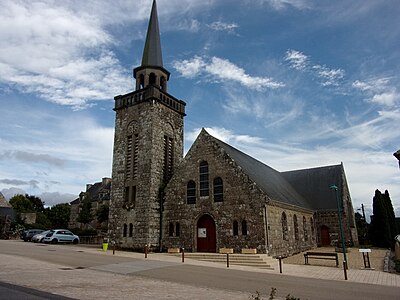 La nouvelle église de Saint-Tugdual.