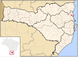 Localização de Navegantes em Santa Catarina