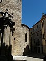 Català: Església parroquial de Santa Maria dels Turers, o Santa Maria del Turario. Pl. de Santa Maria (Banyoles). This is a photo of a building indexed in the Catalan heritage register as Bé Cultural d'Interès Local (BCIL) under the reference IPA-14989. Object location 42° 07′ 10.35″ N, 2° 46′ 00.52″ E  View all coordinates using: OpenStreetMap