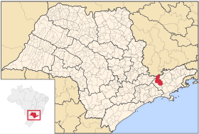 Localização de São José dos Campos
