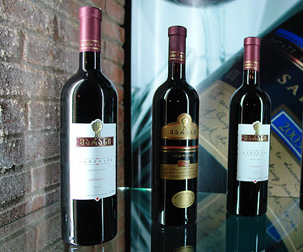 Saperavi wines