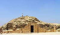 Saqqara - Pyramid of Djoser complex - Southern Pavilion.JPG