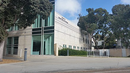 West exterior of the School of Global Policy and Strategy