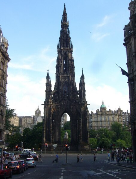 File:Scott Monument from St. David Street.jpg