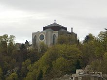 St. Mark's Episcopal Cathedral dominates the North Capitol Hill skyline.