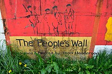 Part of the mural, 2023 Seattle - The People's Wall detail 01.jpg