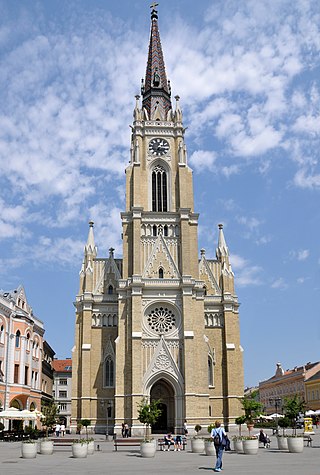 <span class="mw-page-title-main">Name of Mary Church</span> Roman Catholic parish church in Novi Sad, Serbia