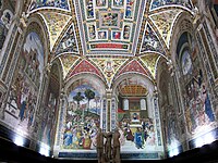 Les Scènes de la vie de Pie II dans la Cathédrale de Sienne
