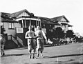 Sir Leslie Orme Wilson and Dr. Wallis Hoare at the Royal Queensland Golf Club, Hamilton, Brisbane, 1932 (13394871653).jpg
