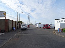 The site in 2017 Site of former Lea Bridge Stadium - 24 Rigg Approach Walthamstow London E10 7QN.jpg