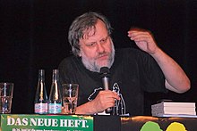 Zizek speaking in 2011 Slavoj Zizek 2011.jpg