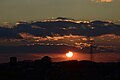 Sunset from Sturgeon cemetery