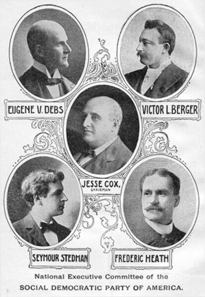 SDP National Executive Committee, c. 1900