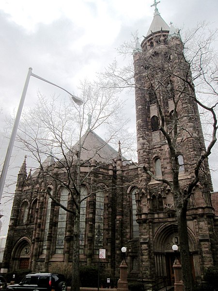 File:St. Augustine's Roman Catholic Church 122 Sixth Avenue Park Slope from north.jpg