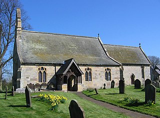 Scrayingham village in the United Kingdom