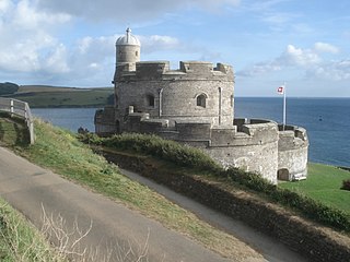 St Mawes Castle Device Fort in Falmouth, England