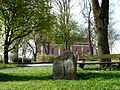 Čeština: Kámen u kostela ve vsi Starý Pelhřimov v okrese Pelhřimov, kraj Vysočina. English: Stone at the church in the village of Starý Pelhřimov, part of the town of Pelhřimov, Pelhřimov District, Vysočina Region, Czech Republic.