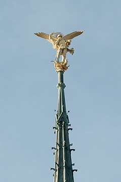 Flèche de l'Abbaye du Mont-Saint-Michel