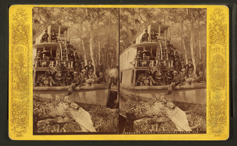 File:Steamer Osceola, Oklawaha River, Fla, from Robert N. Dennis collection of stereoscopic views.png