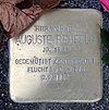 Stolperstein Innsbrucker Str 57 (Schön) Auguste Rehfeld.jpg