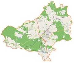 Mapa lokalizacyjna gminy Sulechów