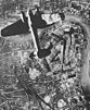 Pesawat pengebom Jerman di atas London