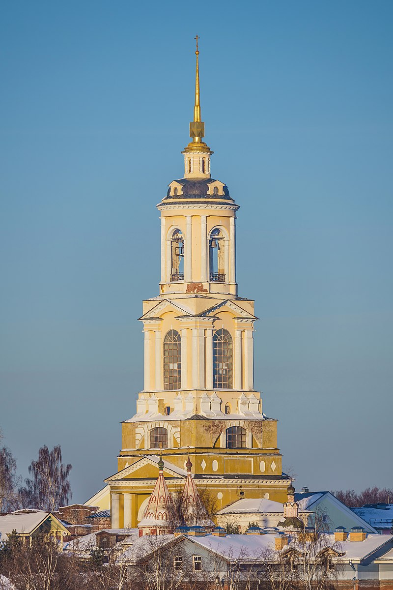 Преподобенская колокольня в суздале фото