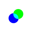 Synthèse additive (lumière bleue et verte).png