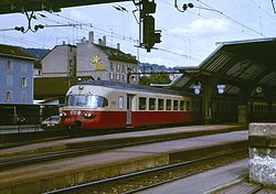 TEE Iris érkezett Zürich Hauptbahnhofra 1979-ben