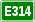 Tabliczka E314.svg