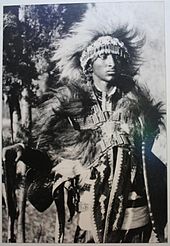 Tafari Makonnen dressed in warrior garments