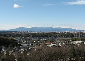 Pegunungan Tanzawa dari yokohama.JPG