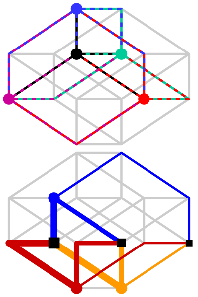 File:Tesseract graph nonplanar visual proof.svg