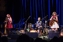 The Accidentals perform at the Ann Arbor Folk Festival in 2016.