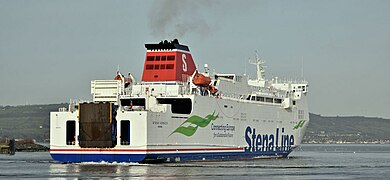The "Stena Nordica", Belfast harbour (February 2019) - geograph.org.uk - 6060262.jpg