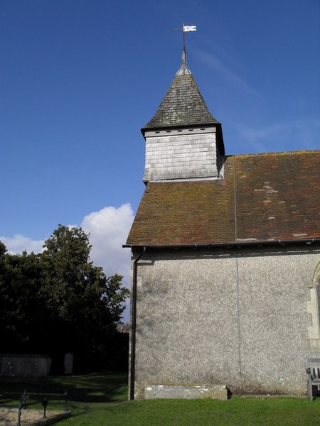 File:The modest tower at St George's, Eastergate - geograph.org.uk - 1719270.jpg