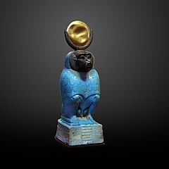 Le dieu Thot représenté en babouin