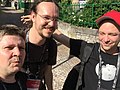 Three "Benoit" wikimania 2016.jpg