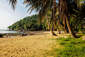 Beach at Salang on Tioman