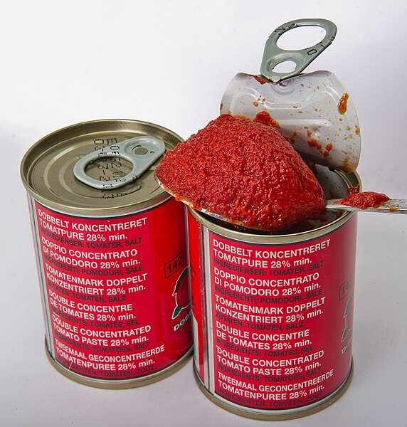 File:Tomato purée in cans - multilingual.jpg