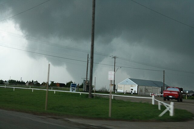 Tornados are common around Stilwell during tornado season.