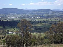 Mount French, Dugandan and the town of Boonah, 2016 Township of Boonah from Allandale, Queensland.jpg