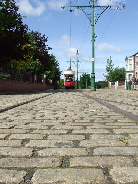 File:Tram Lines - geograph.org.uk - 1334080.jpg