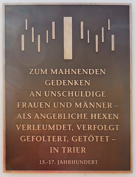 File:Trier Gedenktafel Opfer der Hexenprozesse 2015.jpg