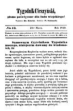 Tygodnik Cieszynski - 31-03-1849.jpg