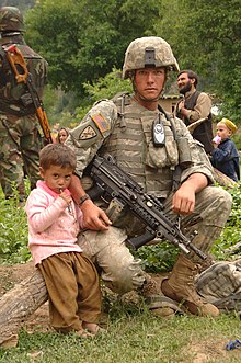 U.S. humanitarian assistance supply hand out in Nuristan, 28 June 2007 U.S. humanitarian assistance supply hand out in Nuristan, June 28, 2007 at 11-27.jpg