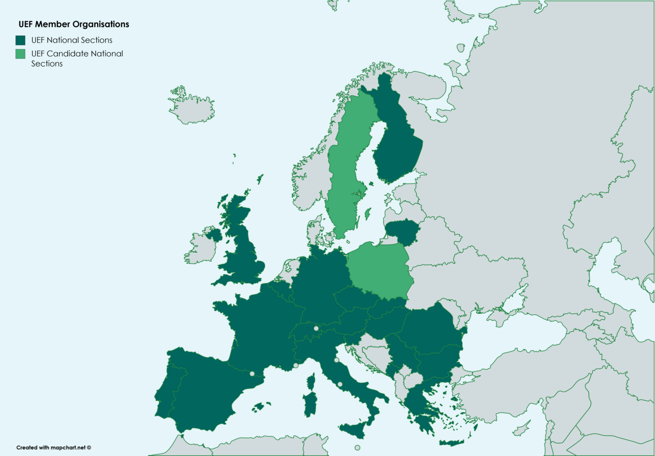 Страны европы федерациями. Федерации Европы. Европейская Федерация. Федералисты Европы. Федерации Европы на карте.