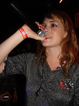 Uffie tijdens een optreden in New York in 2006