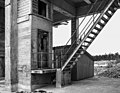 Thumbnail for File:Under the tower in the factory area on Furilden 1 - bw.jpg