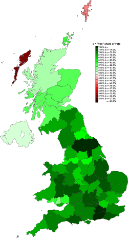 United Kingdom European Communities membership referendum, 1975.svg